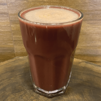 Suco de açaí com laranja 