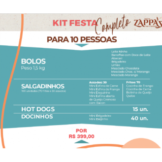 Kit festa Completo