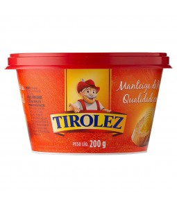 MANTEIGA TIROLEZ COM SAL POT 200GR